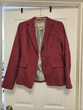 Banana Republic Italian Wool Blend Blazer
